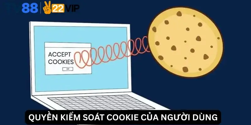Quyền kiểm soát cookie của người dùng